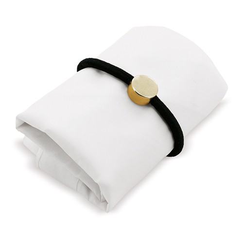 SAC PLIABLE AVEC ÉLASTIQUE "VERA" - Blanc