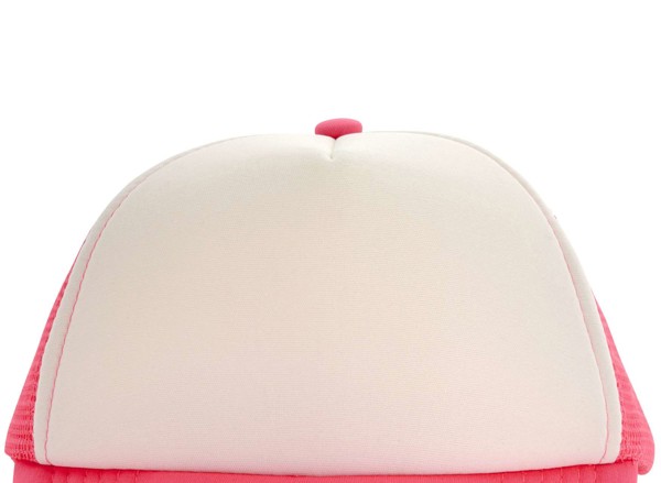 Sol's Bubble - Five Panel Mesh Cap - White / Black