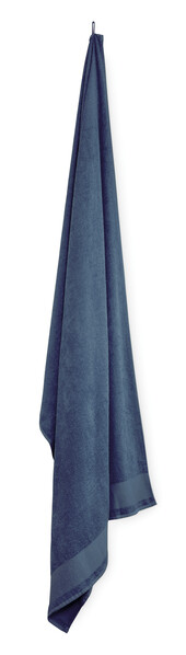Serviette de bain en coton Island 100 - Bleu Royal