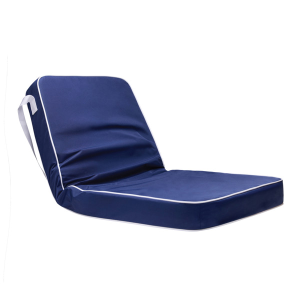 VINGA Chaise longue GRS Lagoa - Bleu Marine