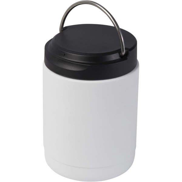 Doveron 500 ml isolierter Lunchpot aus recyceltem Edelstahl - weiss