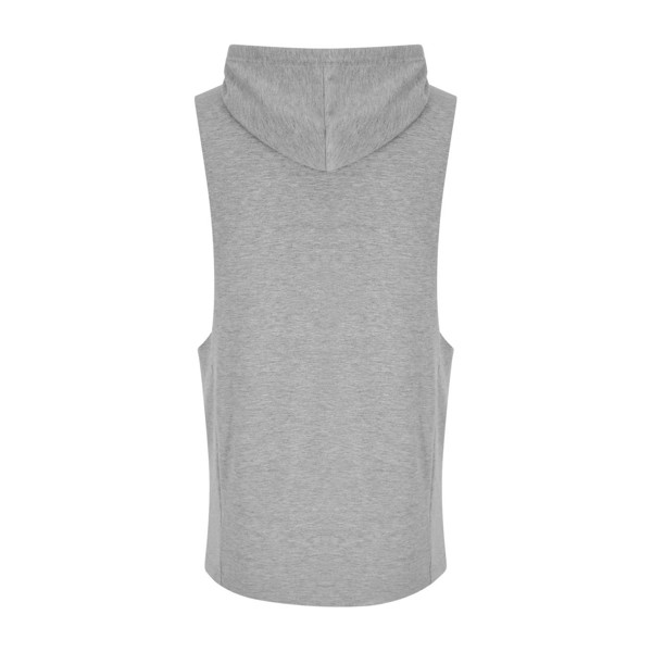 Urban Sleeveess Muscle Hoodie - Sports Grey / S