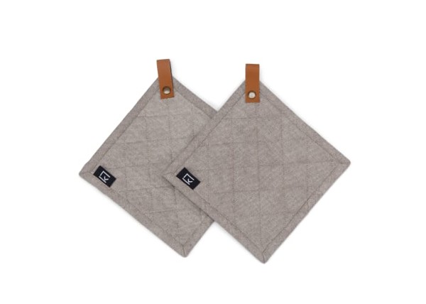 Kosta Linnewäfveri 2 pack Pot Holder - Grey