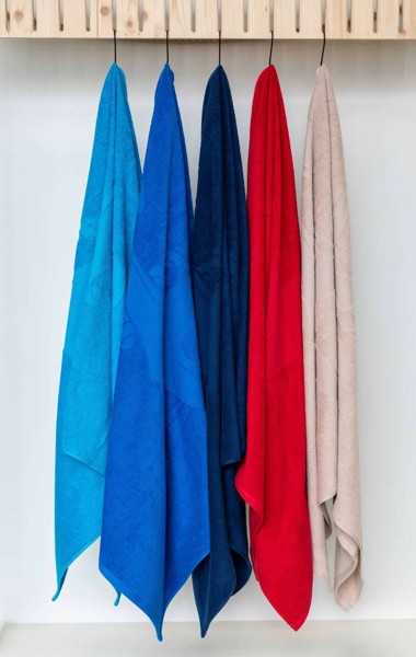 Olima „Anchor” Jacquard Beach Towel - Royal