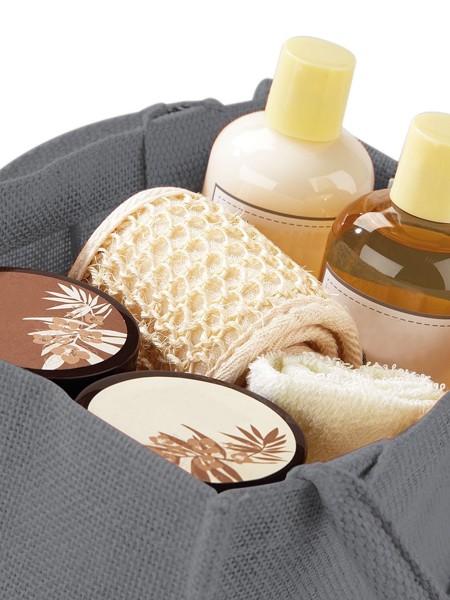 Jute Mini Gift Bag - Graphite Grey / Graphite Grey