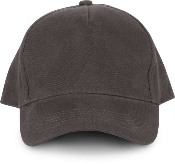 5 Panels Organic Cotton Cap - Shale Grey