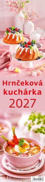 Plánovací nástěnný kalendář Hrnčeková kuchárka - viazanka 2027