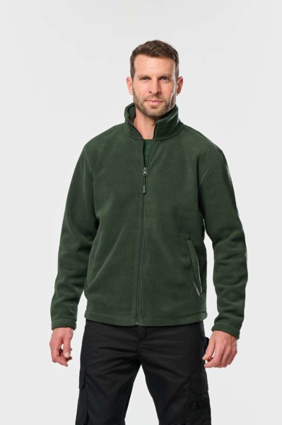 Full Zip Microfleece Jacket - Black / 3XL