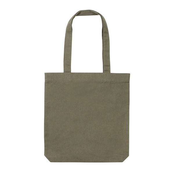 Nebarvená taška Impact z 285g recykl. canvas AWARE™ - Zelená