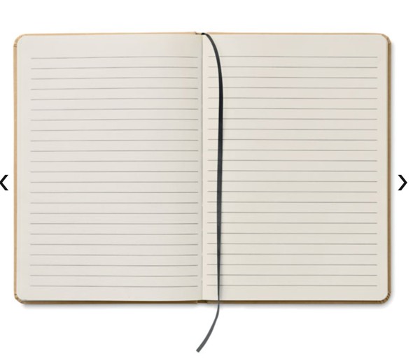 RECYCLE A5 elastic notebook Black