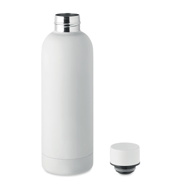 Trinkflasche Edelstahl 500 ml Athena - Weiß