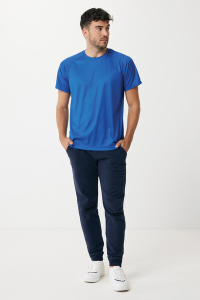 T-shirt sport séchage rapide polyester recyclé IQONIQ Tikal - Bleu Royal / 4XL