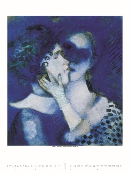 Nástenný Kalendár Marc Chagall 2027