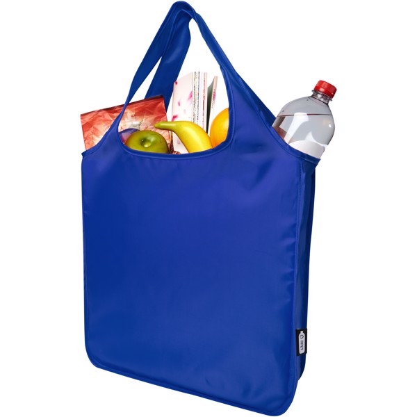 Grand sac shopping Ash en RPET certifié GRS 14L - Bleu royal