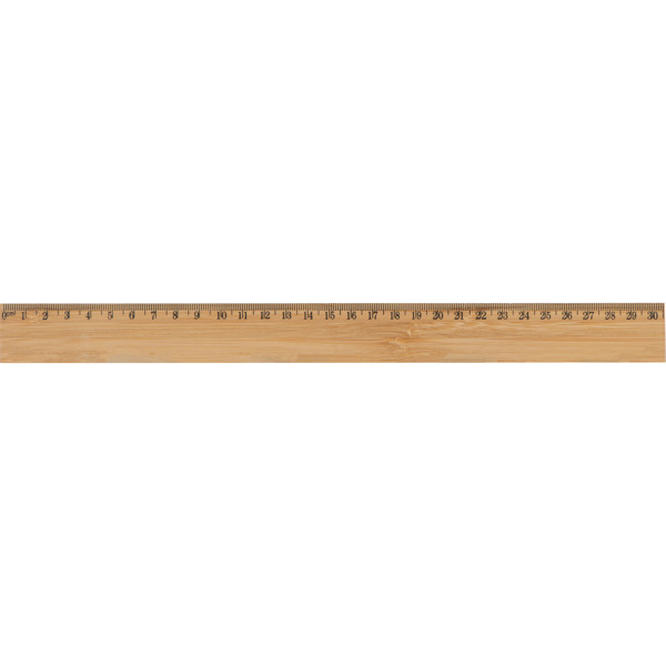 Bamboo ruler - Beige
