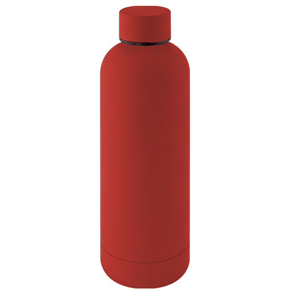 RUBBER THERMAL BOTTLE - RED