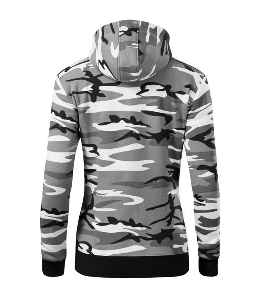 Mikina Dámská Malfini® Camo Zipper - Camouflage Gray / XS