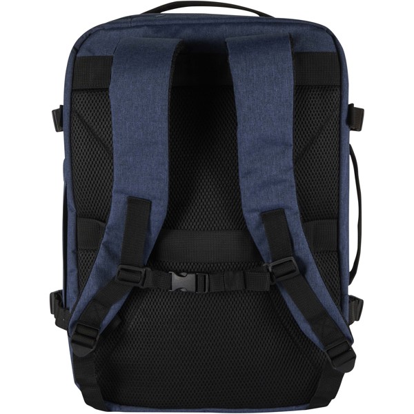 Sac à dos cabine Libra de 17" et 25 L recyclé et certifié GRS - Bleu cobalt