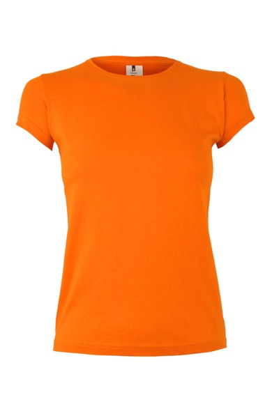 T-SHIRT MANGA CURTA MULHER CORAL
