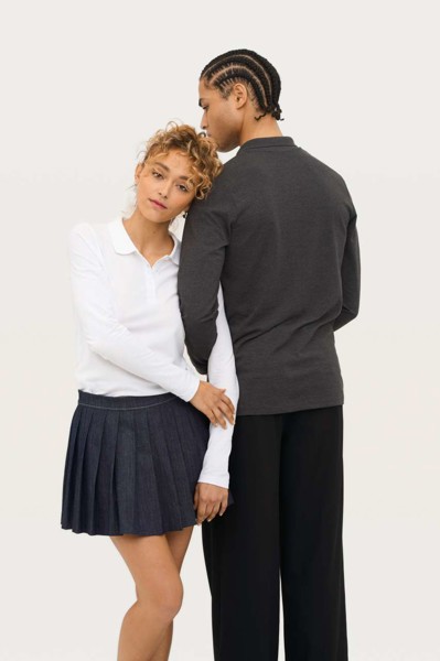 Sol's Perfect Lsl Men - Long-Sleeve Piqué Polo Shirt - French Navy / S