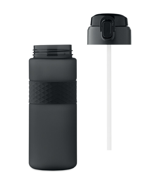 RPET drinking bottle 700ml Isjforden - Black
