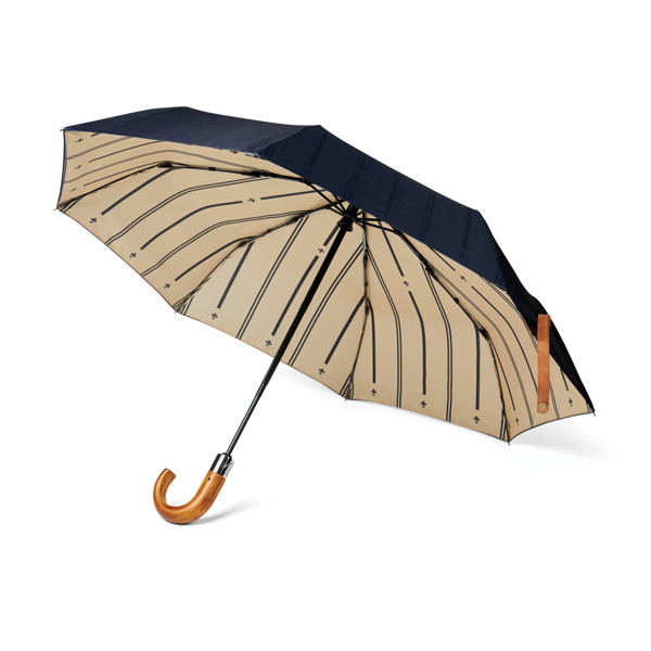 VINGA Parapluie 21" automatique en rPET AWARE™ Bosler - Bleu Marine