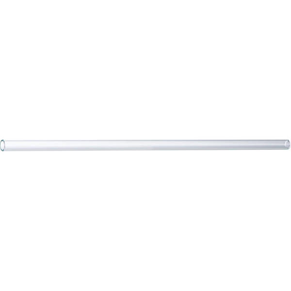 Törhetetlen üveg szívószál, 23 cm - Transparent