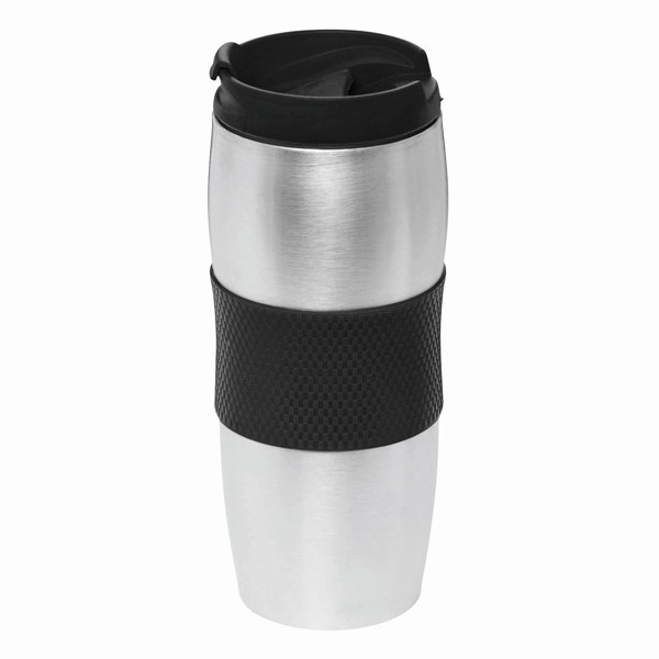 Isolierbecher Au Lait - Schwarz / Silber