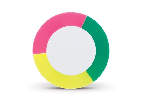 Puck highlighter - Grøn