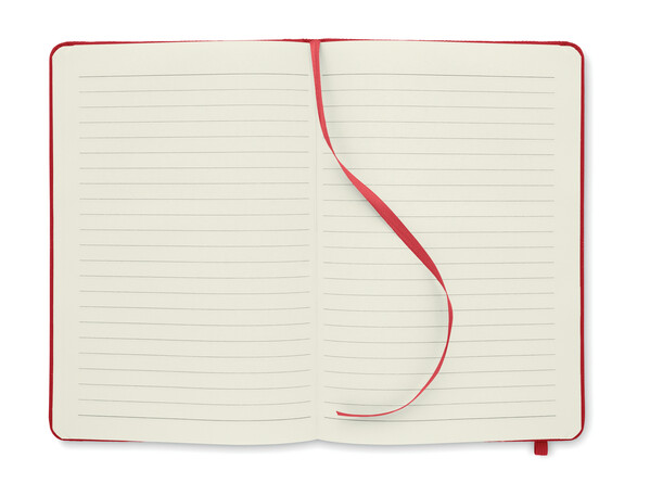 Carnet A5 couverture RPET 600D Note Rpet - Rouge