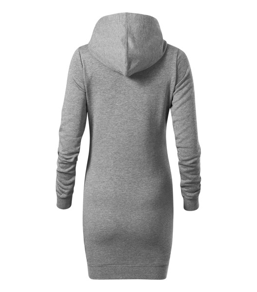 Šaty Dámske Malfini® Snap - Tmavosivý Melír / XL