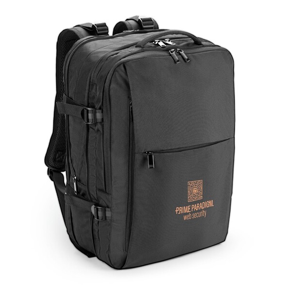 DALLAS. Cestovní batoh z recyklovaného 600D polyesteru s vysokou hustotou pro 17.3" notebook