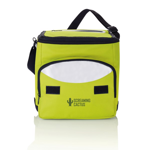 Hladilna torba Xd Collection, 600D, prostornina 13,4L - Zelena / srebrna