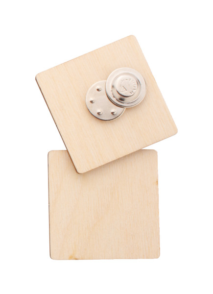 Custom Magnetic Badge WooBadge - Natural