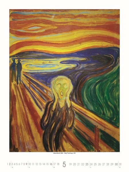 Nástenný Kalendár Monet To Klee 2027