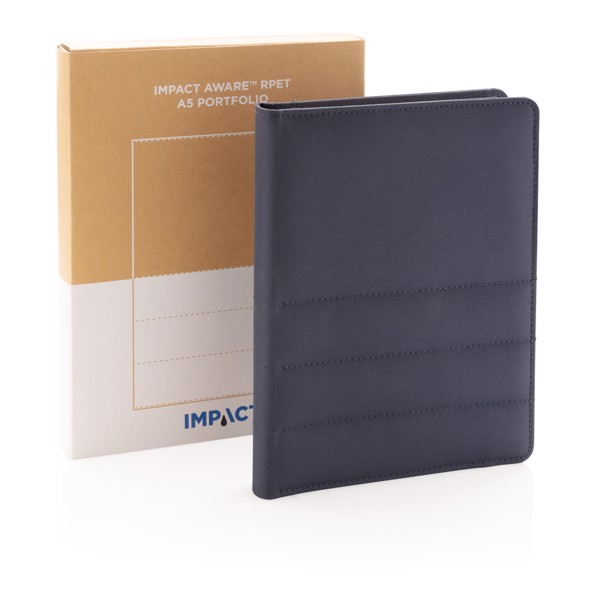 Conférencier A5 Impact en rPET AWARE™ - Bleu Marine