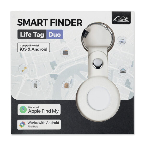 MILI item finder with PU case Lifemate In Pu Case - White