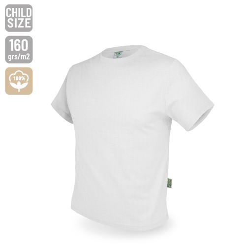 T-SHIRT 160G adulto e criança "NATUR" -