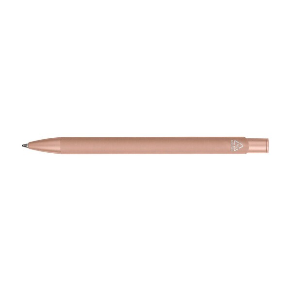 Ballpen Gladys | Recycled | Rubber finish - rose gold / Blue