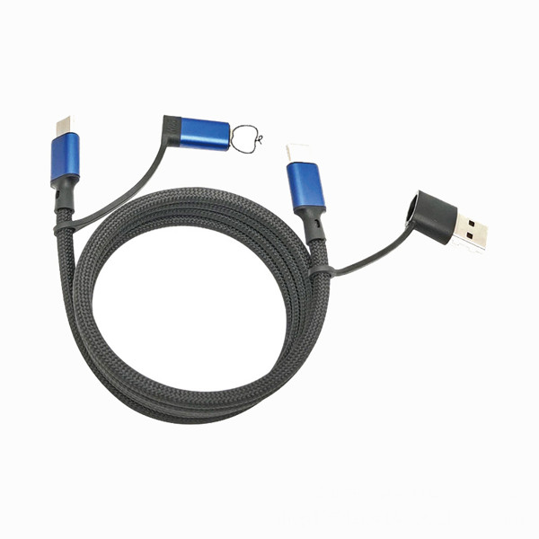 RPET fast charging magnetic cable UC065 - SILVER
