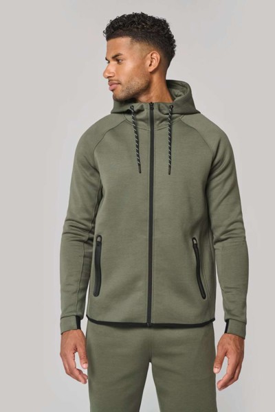 Men's Hooded Sweatshirt - Ash Heather / XL