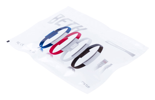 Bracelet Usb Charger Beth - White / Silver
