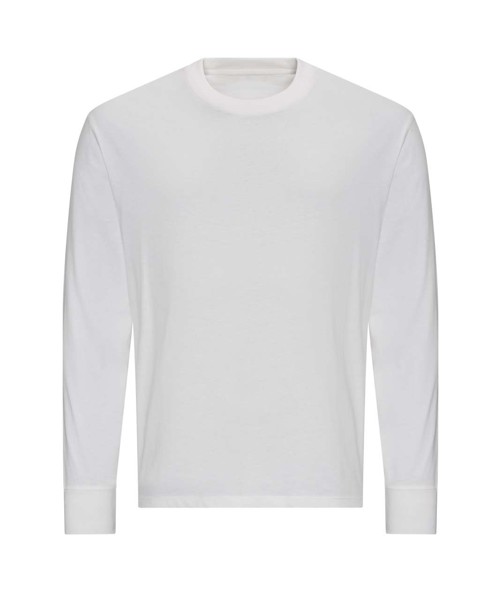 Oversize 100 Long Sleeve T - White / XL