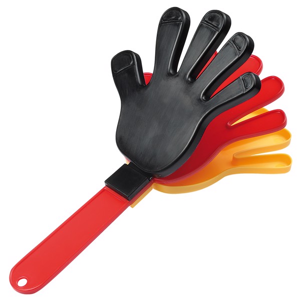 Klapper "Hand", Deutschland - Deutschland-Farben