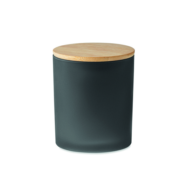 Svečka Keops Mala, 120 gr, čas gorenja 20 h - Črna