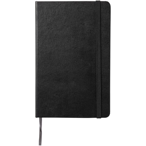 Moleskine Classic M hard cover notebook - ruled - Solid Black