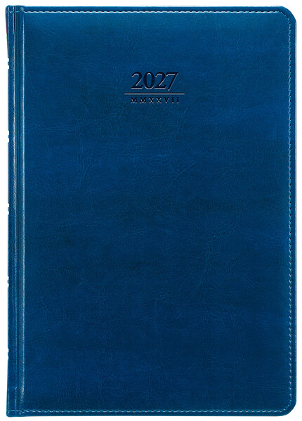 Denní diář Atlas 2027 (SK), A5 - Modrá