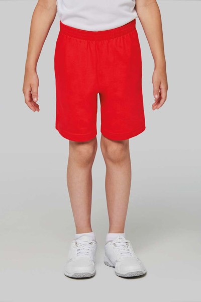 Dječje sportske kratke hlače od pamuka - Black / 4-6 years