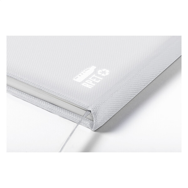 Rpet Notebook Baccata - White