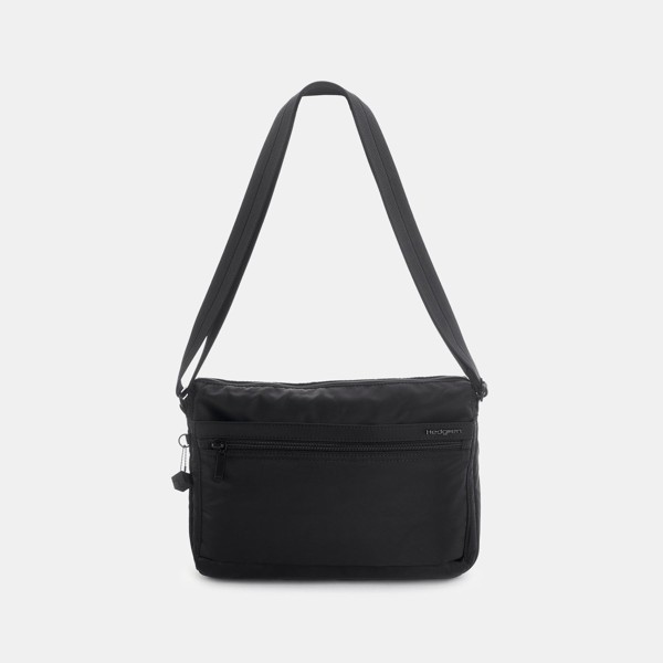 Geantă EYE Medie | Crossbody M + RFID - Hedgren - Black